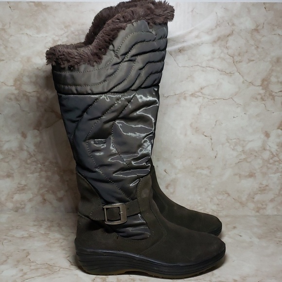 Pajar Faux Fur Boots for Women for sale | eBay Pajar Brown Faux Fur Lined Quilted Nylon Tall Snow Winter Women Boots Size 7/7.5